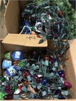 2 boxes of large bulb xmas lights
