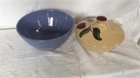 Wattware round covered casserole & bowl