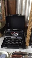Underwood Champion typewriter and case