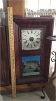 Early Veneer Mantle Clock