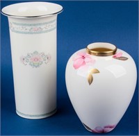 2 Lenox Bone China Vases