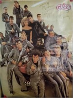 Autographed Grease Poster Jeff Conaway Autograph**