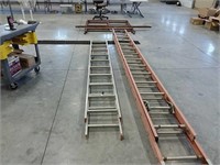 Aluminum Werner extension ladder