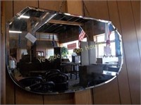 Deco Beveled Wall Mirror