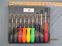New Snap-On  9pc SAE Nut Driver Set