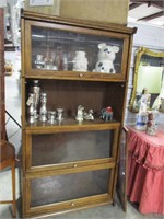 Barrister Style Oak Bookcase