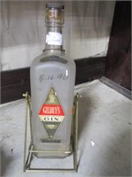 Gibleys Gin Bottle advertising piece