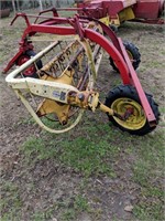 New Holland dolly wheel rake