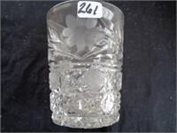 Crystal Etched Tumbler