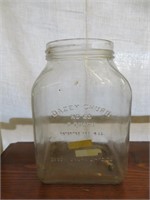Vintage 6QT Dazey Churn #60 Glass Jar