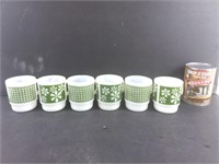 6 tasses à café Fire King coffee mugs