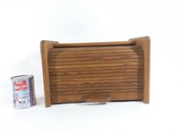 Boîte à pain en bois - Wooden breadbox