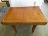 Vintage Heavy Wood Table - Meier and Pohlmann