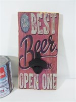 Ouvre bouteille murale - Wall bottle cap opener