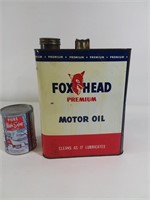 Bidon d'huile à moteur Fox Head motor canister