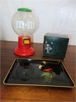 Retro Plastic M&M Dispenser, Beethoven Mug, Dish