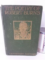 Livre de poésie 1896 Robert Burns poetry Vol 1