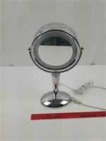 Revlon lighted makeup mirror with chrome finish