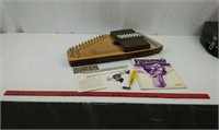 Vintage Appalachian autoharp by Oscar Schmidt