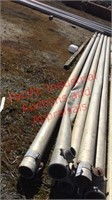Lot of (17) 6” and 8”  Irrigation pipe