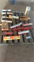 Pallet of Misc. welding rod and wire