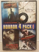 DVD - The New Face of Horror/Attic/Carver/Outrage