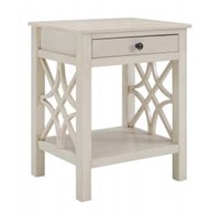 Williams End Table - Antique White