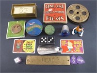 Assorted Collectibles, Old Films, Panama