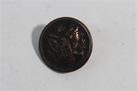 Copper Military Button