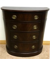 BEAUTIFUL UNDERSIZED 4 DRAWER ACCENT CHEST