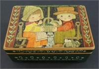 Antique German Music Box - Edelweiss Tune /