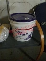 Pail of dust control