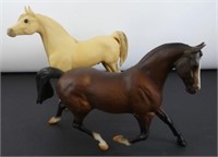 (2) Breyer Molded Horses - Palamino &