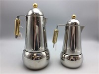 2 Art Deco coffee pots