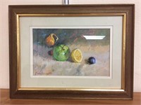 Frank Zuccarelli still life fruit painting