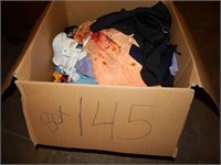 Box of New & Used Clothing Items