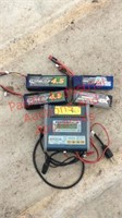 EOS0606i AC/DC Battery Charger and (4) RC