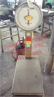 Accu-Weigh Scale on Rolling Cart