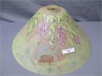 Fenton Wisteria decorated table lamp... WOW!!