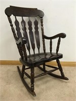 SUBSTANTIAL SOLID ROCKING CHAIR