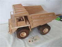 Wood Model Mining Truck