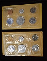 1962 & 1964 US SILVER PROOF SET