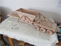 Wood Model Belly Dump trailer