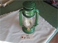 John Deere lantern (new) 13" tall