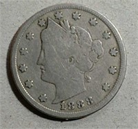 1888 Liberty Nickel  VG / G