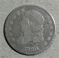 1830 Capped Bust Half Dime  G