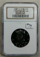 2000-S Kennedy Half dollar  NGC PF-69 Ultra Cameo