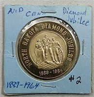 North Dakota Diamond Jubilee souvenir half dollar
