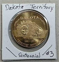Dakota Territory Centennial souvenir half dollar