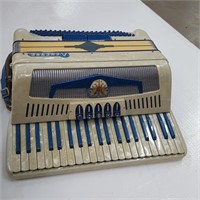 Acmette Accordian W/ Case (Some keys are sticking)